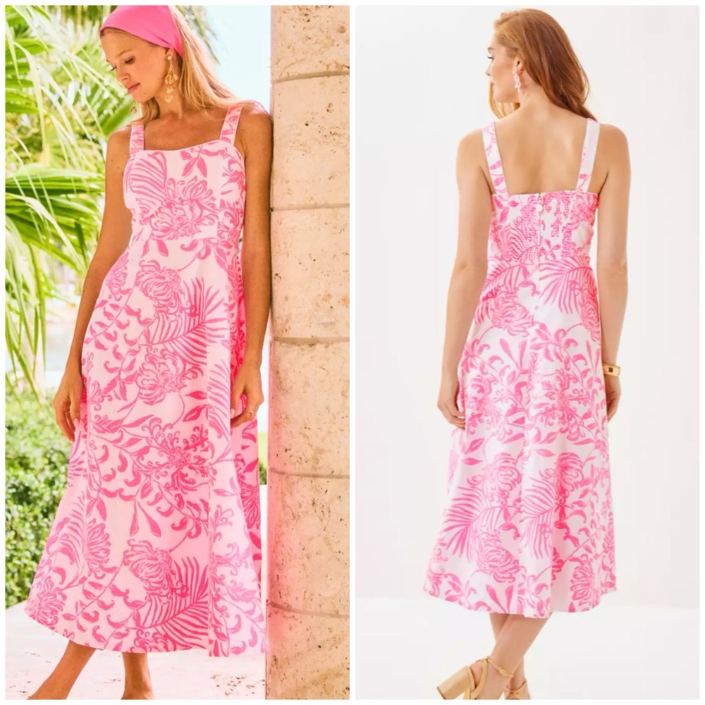 NWT Lilly Pulitzer Maella Midi Dress